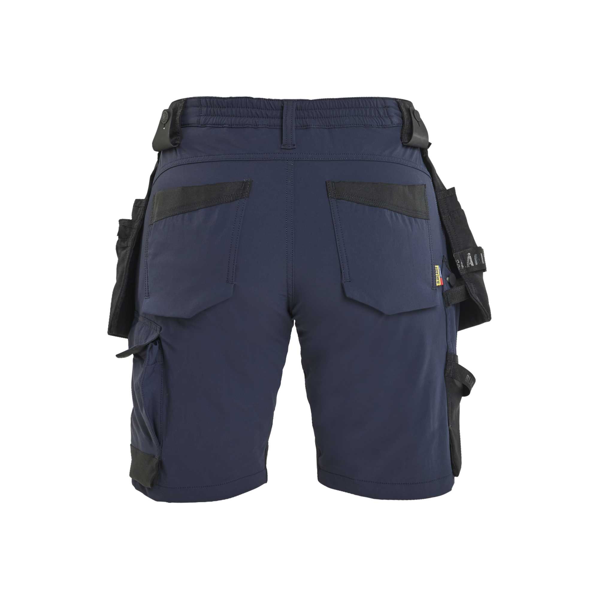 BLAKLADER 71241645 Women's Craftsman shorts 4 way stretch Work Shorts Women - double weave